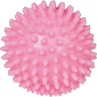 Мяч массажный (светло розовый) твердый ПВХ 9 см. E36801-15