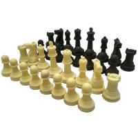 Набор шахматных фигур, матовый пластик 6см D26162