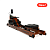 Гребной тренажер UNIX Fit Wood Rower Dark